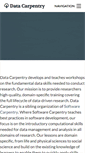 Mobile Screenshot of datacarpentry.org